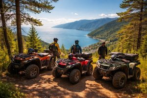 Прокат квадроциклов на Байкале в Листвянке: особенности отдыха, маршруты, сезонность, безопасность и организация поездок