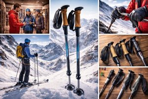 Горнолыжные палки: как правильно выбрать и на что обратить внимание